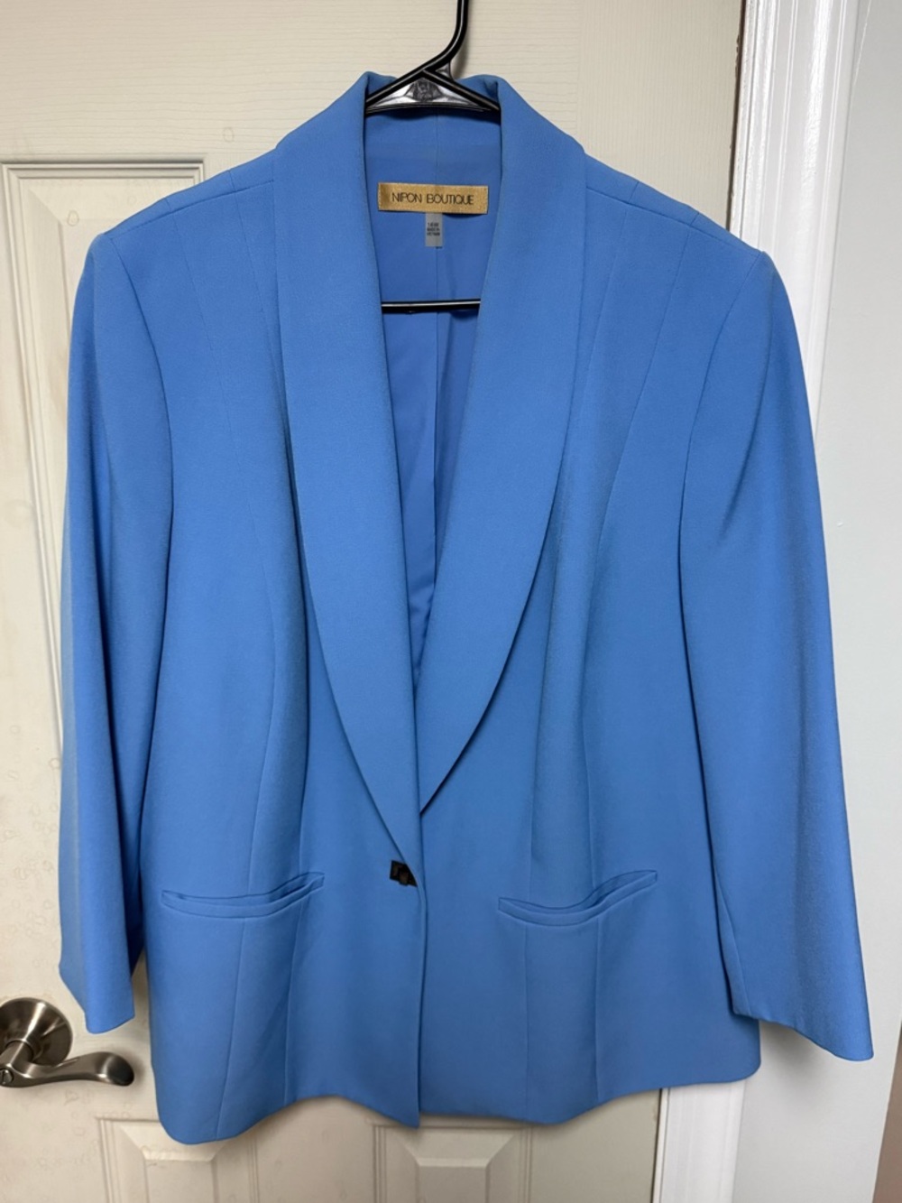Nipon Boutique Light Blue Blazer